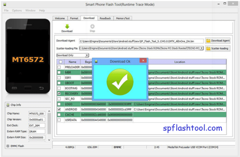 Oppo A15s (CPH2179) Password Unlock file