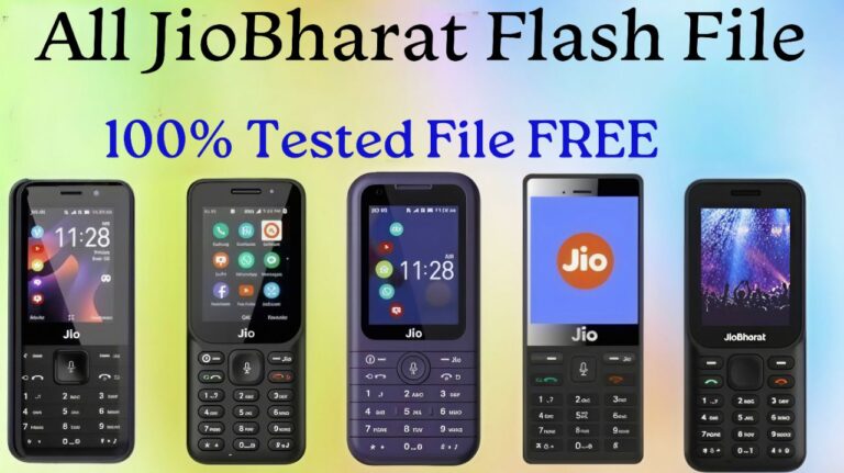 All Jio Bharat Flash File (Stock Rom) 100% Tested File