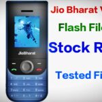 Jio bharat V3 Flash file (Stock Rom)
