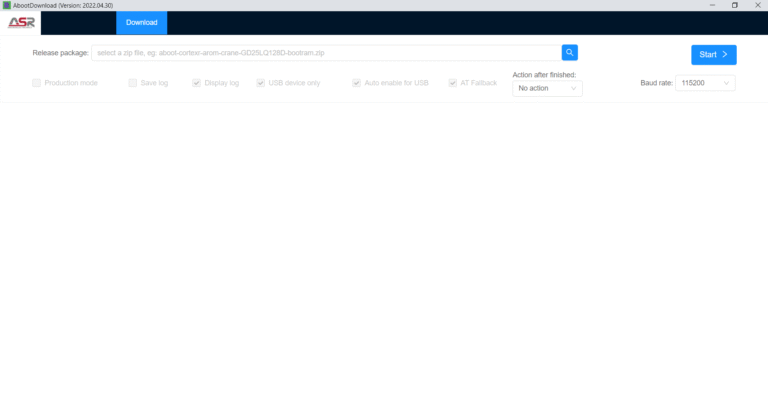 JioBharat ASR Cpu Flash Tool