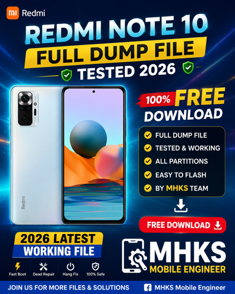 Redmi note 10 Full Dump File Tested FREE Download