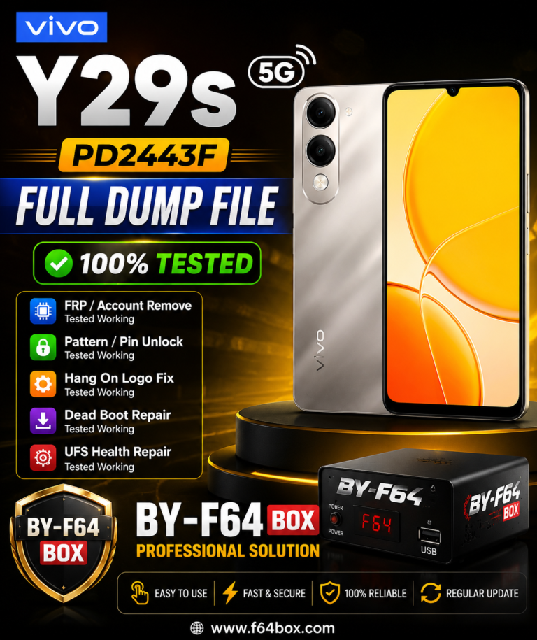 Vivo Y29s 5G PD2443F Full Dump File Tested BY-F64