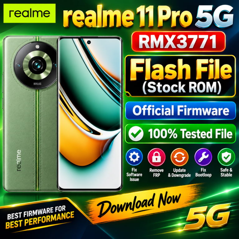 realme 11 Pro 5G RMX3771 Flash File (Stock ROM) – Official Firmware