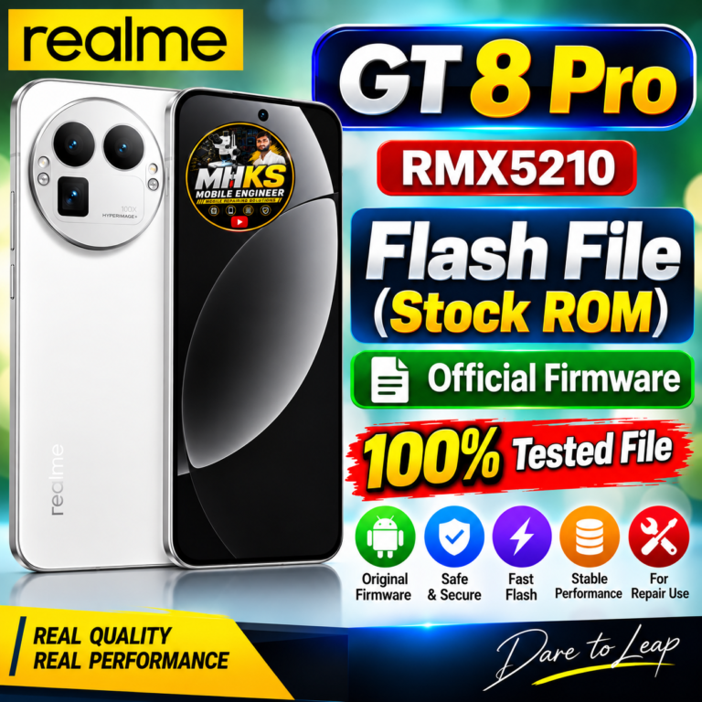 Realme GT 8 Pro RMX5210 Flash File (Stock ROM) – Official Firmware
