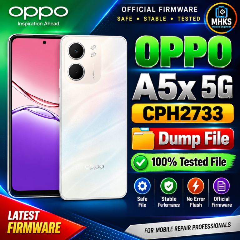 OPPO A5x 5G CPH2733 Dump File | 100% Tested Dump File