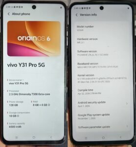 Vivo Y31 Pro 5G PD2445F V2534 Dump File Android 16 Read BY-MHKS Mobile Engineer Free Download